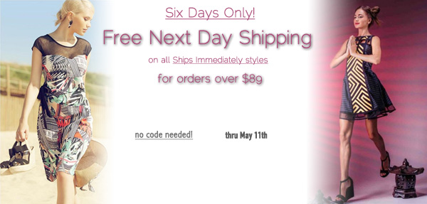 get free next day shipping